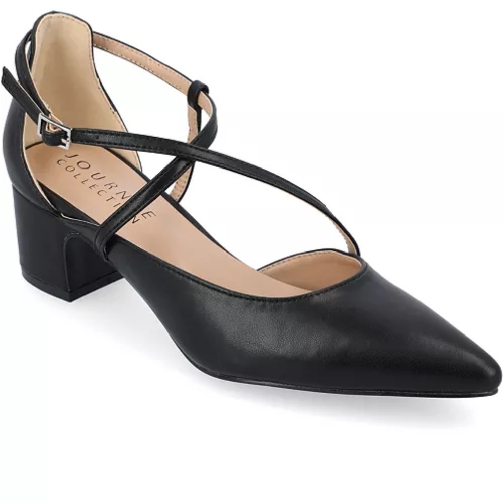 Journee Collection Galvinn heels- 10W in black in box